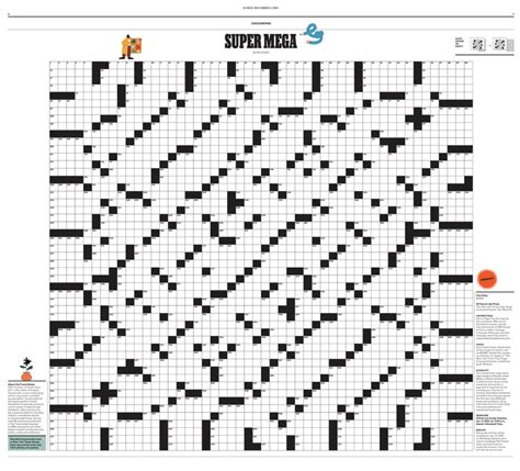 The clues for the puzzle can be found here httpswww. . Nyt super mega crossword 2022